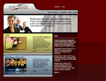 Tablet Screenshot of govtogovsolutions.org